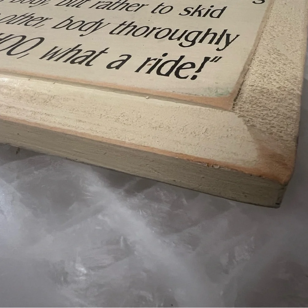 Sawdust City Wooden Sign